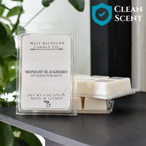 Midnight Blackberry Non-Toxic Soy Wax Blend Scented Wax Melts |  Long Lasting Wax Melts | Wax Cubes for Warmer | Gift Ideas