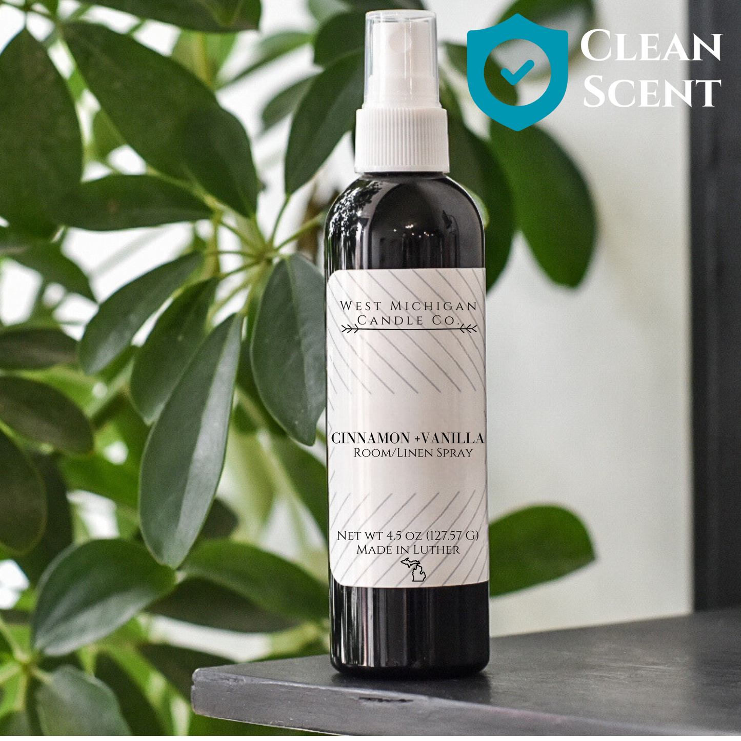 Cinnamon + Vanilla Odor Neutralizing Room Linen Spray