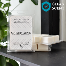 Load image into Gallery viewer, Country Apple Soy Wax Blend Scented Wax Melts | Wax Cubes for Warmer | Non-Toxic | Handmade