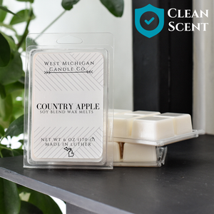 Country Apple Soy Wax Blend Scented Wax Melts | Wax Cubes for Warmer | Non-Toxic | Handmade