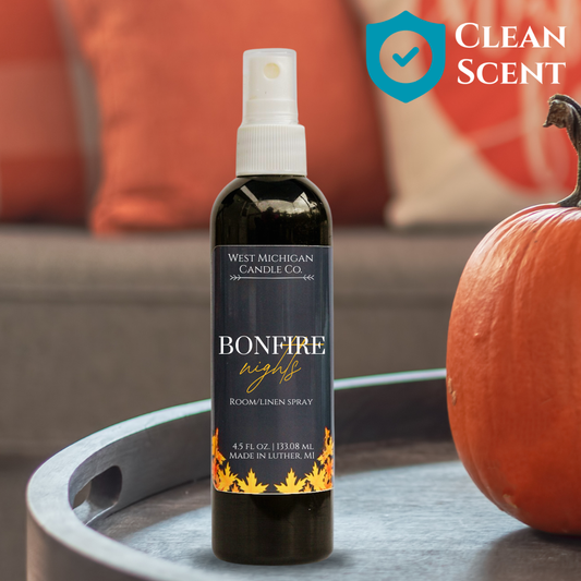 Bonfire Nights Fall Odor Neutralizing Room Linen Spray
