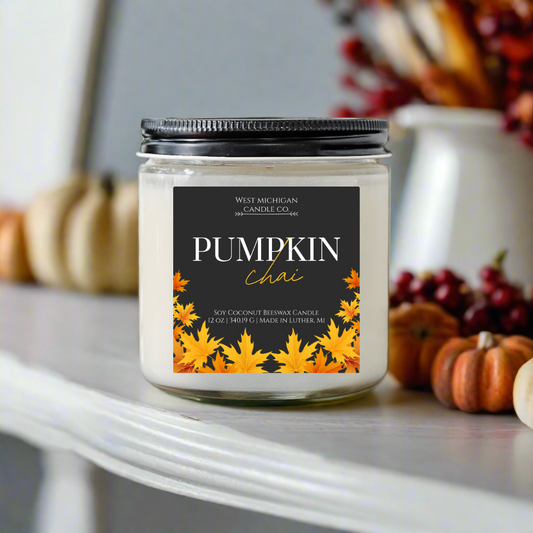 Pumpkin Chai Fall Soy Blend Candles