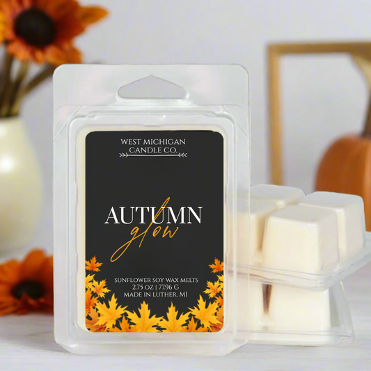 Autumn Glow Fall Sunflower Soy Scented Wax Melts | Fall Wax Cubes for Warmer | Fall Scents |Gift Ideas