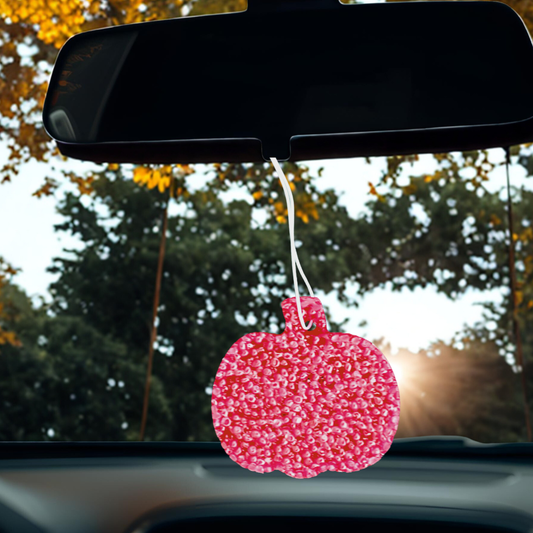 Spiced Wine Fall Air Fresheners | Pumpkin Shape | Car Accessories | Gift Ideas