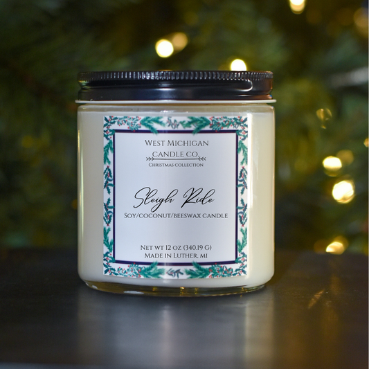 Sleigh Ride Christmas Soy Blend Candles