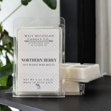 Load image into Gallery viewer, Northern Berry Soy Wax Blend Scented Wax Melts | Strong Wax Tart Melts | Long Lasting Wax Melts | Wax Cubes for Warmer | Gift Ideas