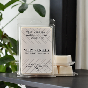 Very Vanilla Soy Wax Blend Scented Wax Melts | Strong Wax Tart Melts | Long Lasting Wax Melts | Wax Cubes for Warmer | Gift Ideas