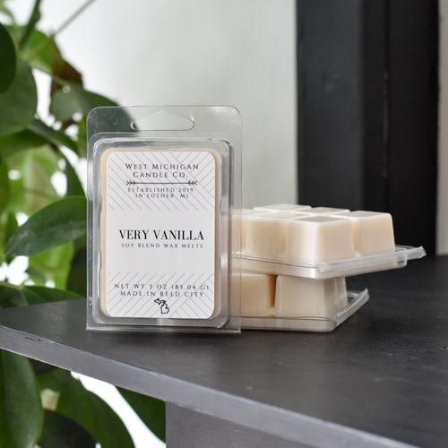 Very Vanilla Soy Wax Blend Scented Wax Melts | Strong Wax Tart Melts | Long Lasting Wax Melts | Wax Cubes for Warmer | Gift Ideas